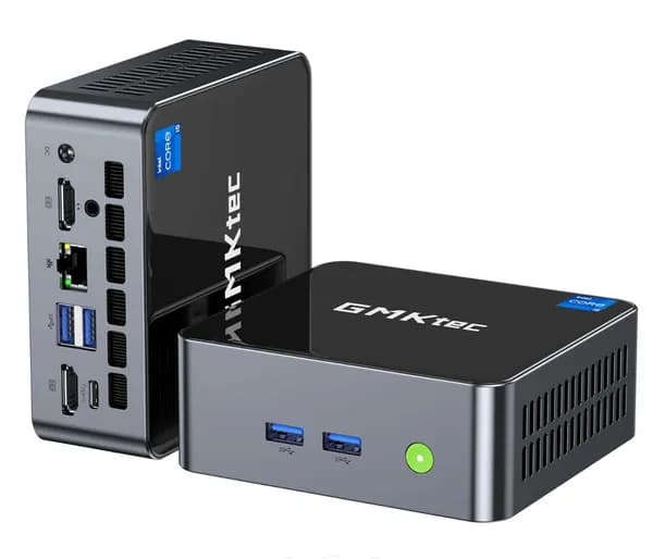 GMKtec Мини-ПК Nucbox M3 Pro, (Intel Core i5-13500H, RAM Отсутствует, Intel Iris Xe Graphics, Без ОС), Nucbox M3 Pro, черный