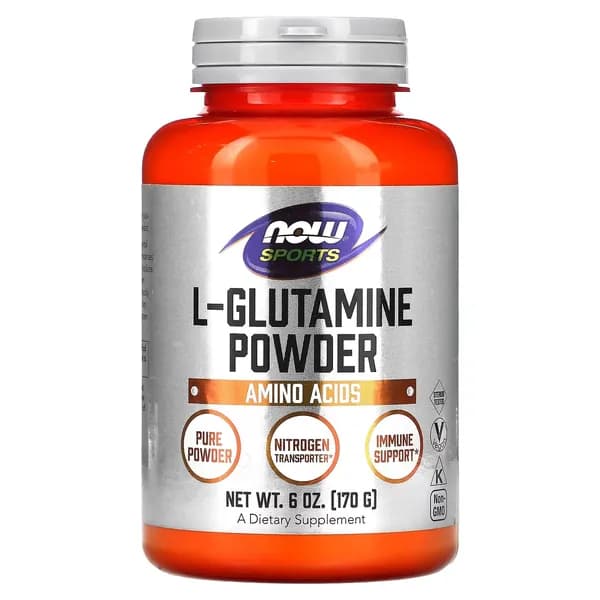 Глютамин в порошке NOW Foods L-glutamine Powder 170 грам