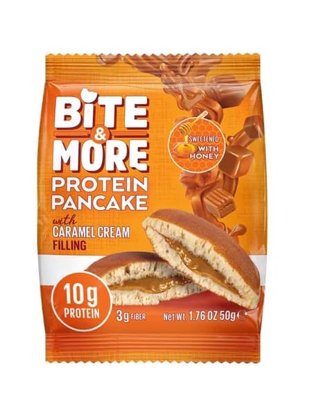 Bite & More Protein Pancake 50 г , Карамельный