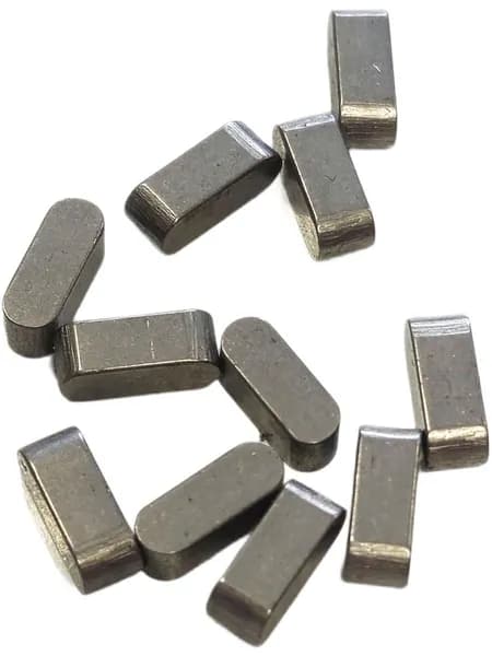 Шпонка призматическая 3х3х8 DIN 6885 A, ГОСТ 23360-78 (2 шт)