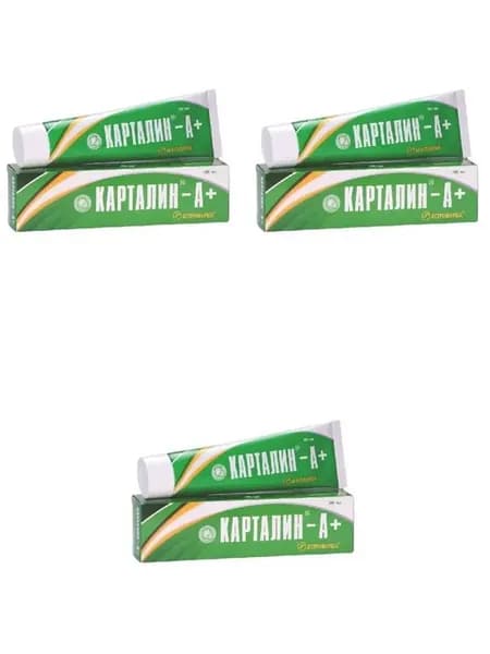 карталин-а+ крем косметич 100мл 3 шт
