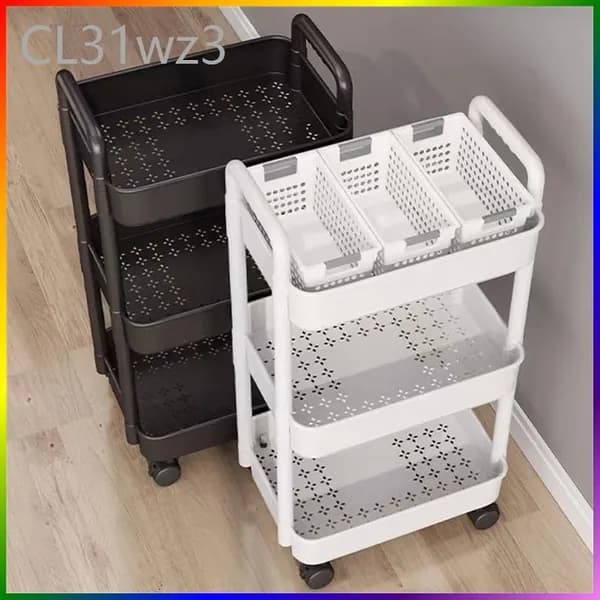 Тележка косметологическая на колесиках /Всего3выдвижных ящика