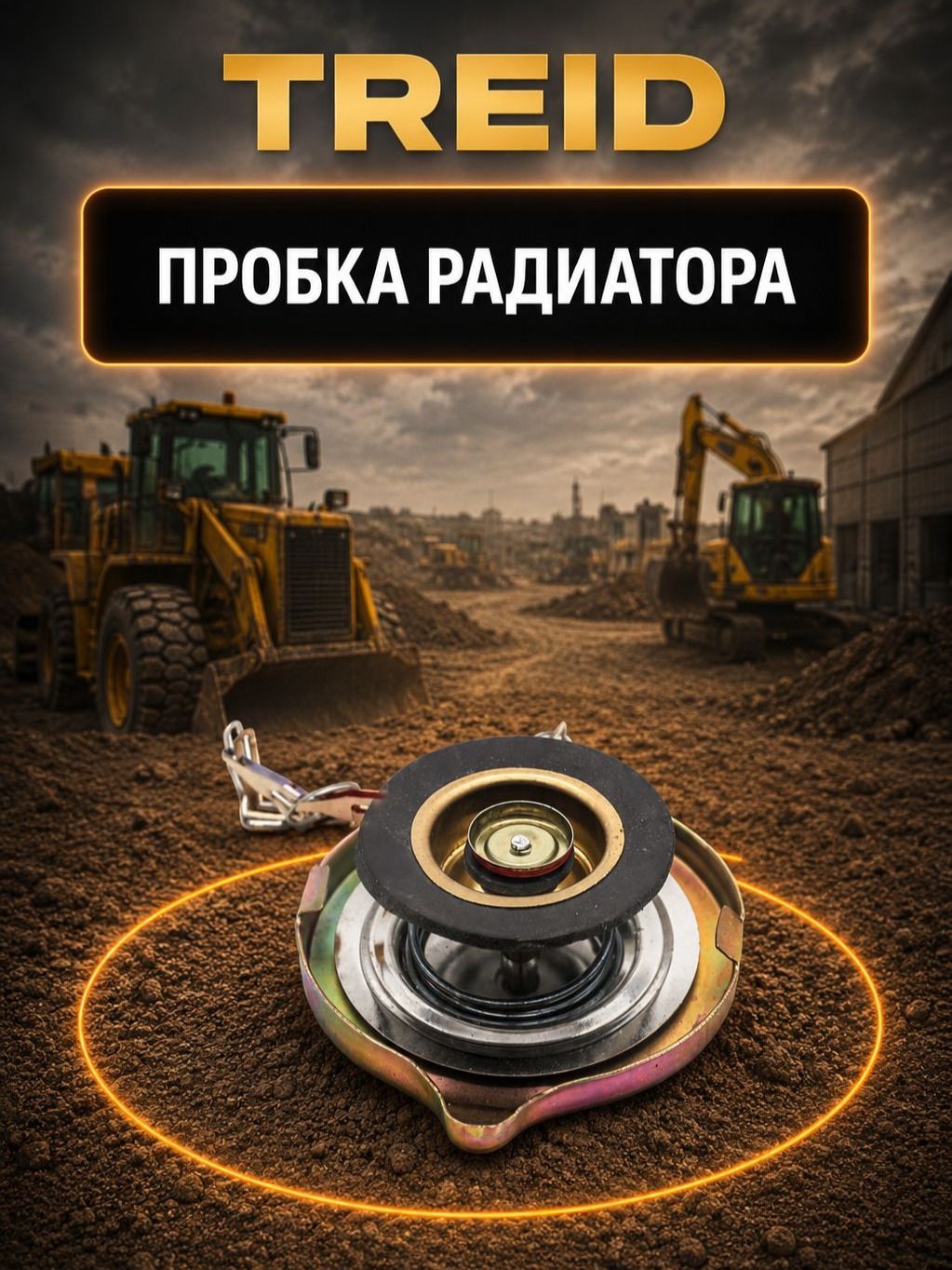 Пробки радиатора для китайской спецтехники