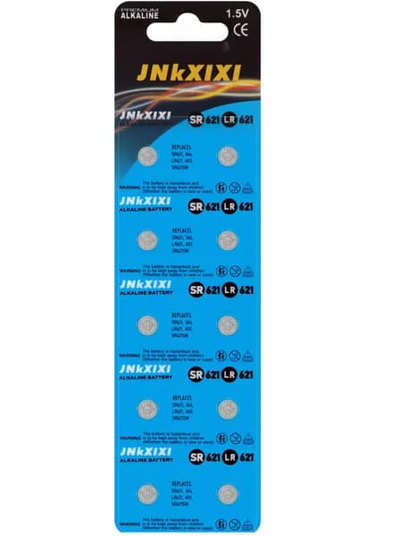 JNKXIXI 10 шт SR621SW 364 164 363 AG1 батарея 1,5 В Кнопка Часы батареи