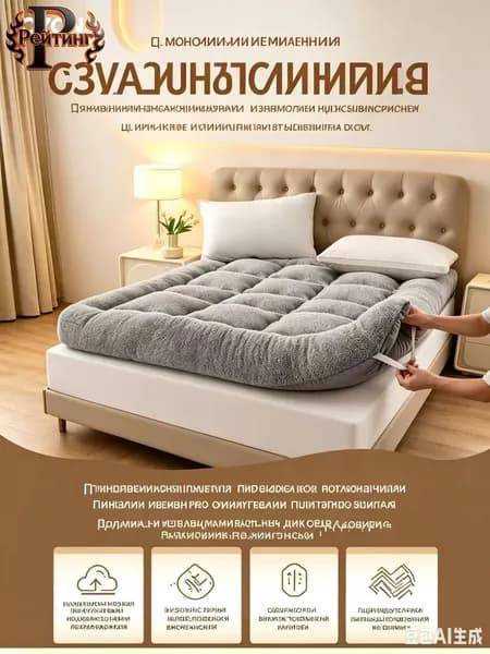 Рейтинг Матрас, Беспружинный, 60х120 см