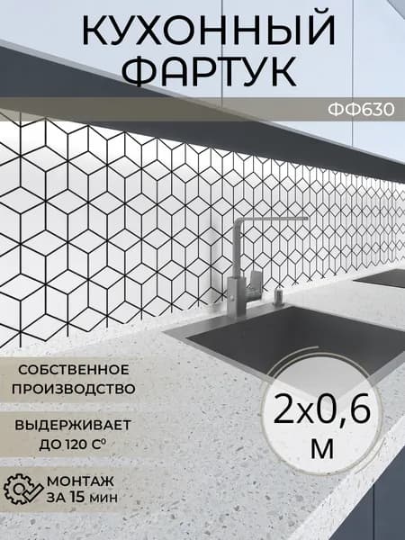 Фартук кухонный на стену 2000х600 мм
