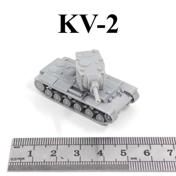 Миниатюрная модель танка в масштабе 1:144, напечатанная на 3D-принтере, из смолы, советские основные боевые танки Второй мировой войны T34/KV1 /IS2/T26, Россия Т72/Т80/Т90