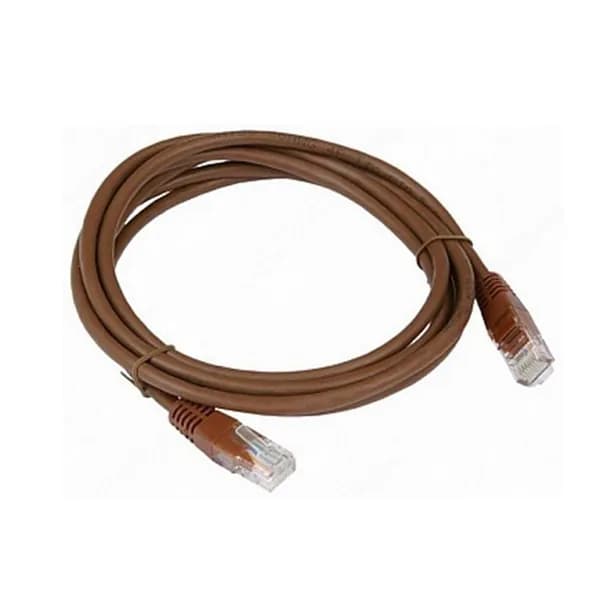 Патч-корд ACD-LPU6Z-50N (ACD-LPU6Z-50N) Cat6 UTP 26AWG 4Pair, CU, LSZH, Коричневый, 5м