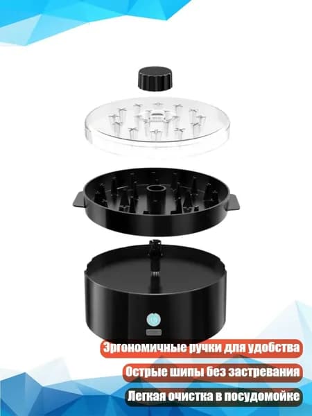 Куриный шредер электрический с крышкой