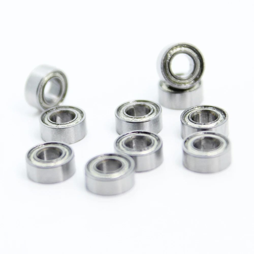 подшипников MR63ZZ 3x6x2.5 mm MR63 ZZ ABEC-1 металлическое уплотнение хромистая сталь 10 шт.