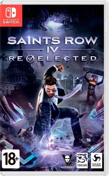 Игра Saints Row IV: Re-Elected (русские субтитры) для Nintendo Switch