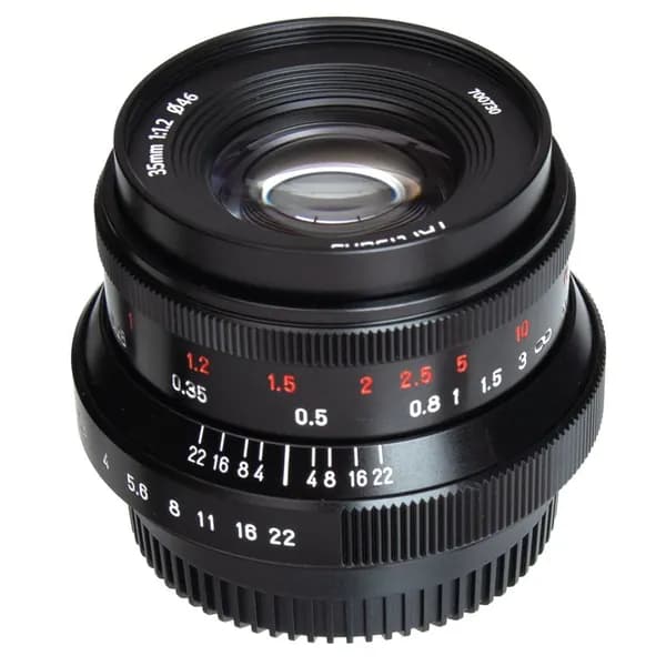 Объектив 7artisans 35mm F1.2 II для Micro 4/3, черный