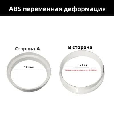 Редуктор дымовой трубы обратного клапана вытяжки