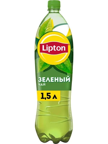 Холодный чай Lipton зеленый 1,5 л