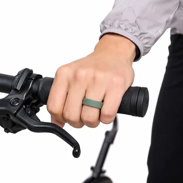 Мягкий силиконовый чехол для кольца Oura Ring 5, цвет: светло-зелёный