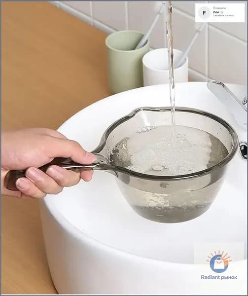 Ковш хозяйственный "Товары для дома", пластик пищевой (hdpe, pp), 1.5 л, 1 шт