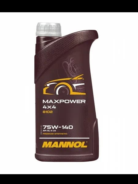 Масло трансмиссионное 8102 Maxpower 4х4 75W-140 1 л