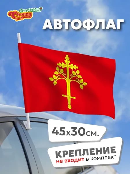 Флаг 45x30 Норваш-Шигали (Чувашия)