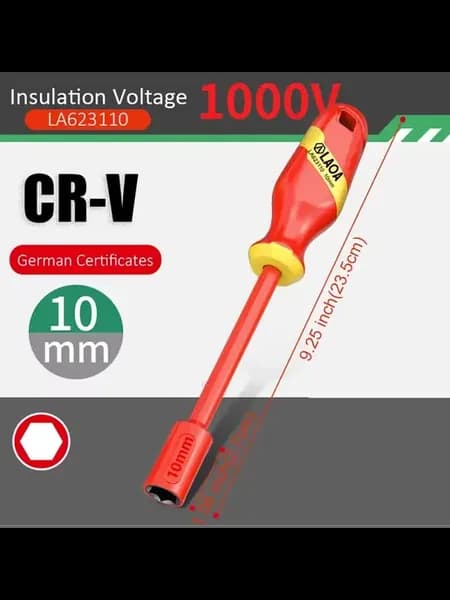Изолированная отвертка Torx LAOA 1000В 14mmLA623114