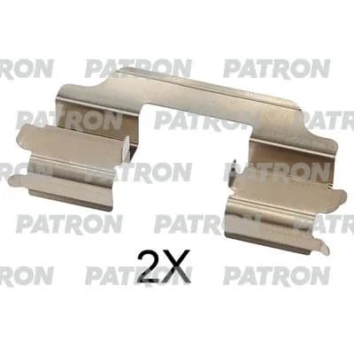 Комплект монтажный тормозных колодок дисковых opel: agila b 08-, suzuki: swift iii 06-, 05-, splash PATRON PSRK1324, oem 5581062J50