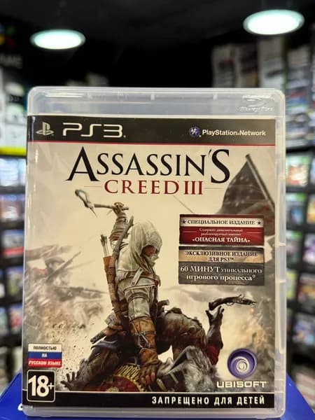 Игра Assassin's Creed III PS3 (Box)