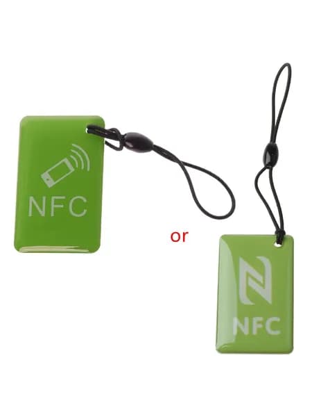 Водонепроницаемая NFC метка Ntag213 - зеленая
