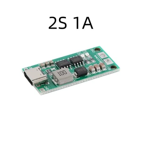 1 шт. Модуль заряда 2S 1A 18650 для li-ion Li-Pol аккумулятора BMS