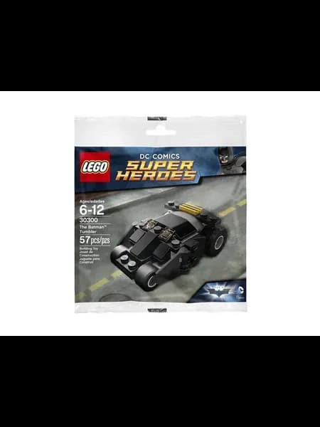 Редкий полибэг LEGO 30300 Бэтмен Тумбер