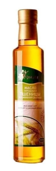 Масло Зародышей пшеницы 100% 250 мл стекло Дивия
