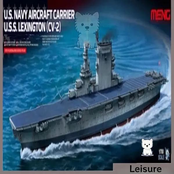Meng Model ps-002 model 1/700 us военно-морской флот авианосец uss lexington cv-2 корабли
