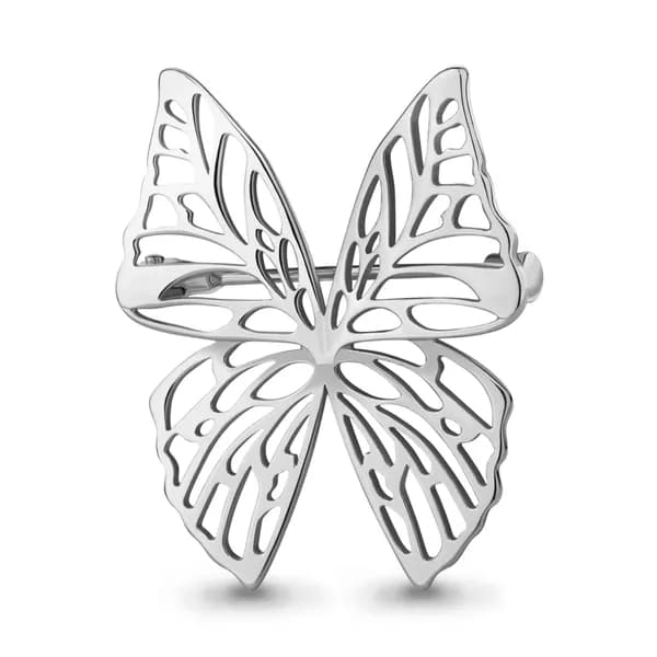 Серебряная брошь DIAMANT-ONLINE 925 пробы