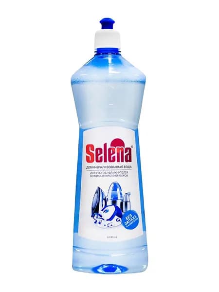Вода для утюгов Selena облегчает глажение 1л
