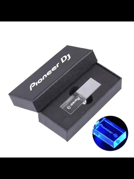 Pioneer DJ Crystal USB 2.0 флэш-накопитель 128 ГБ 64 ГБ, Sil