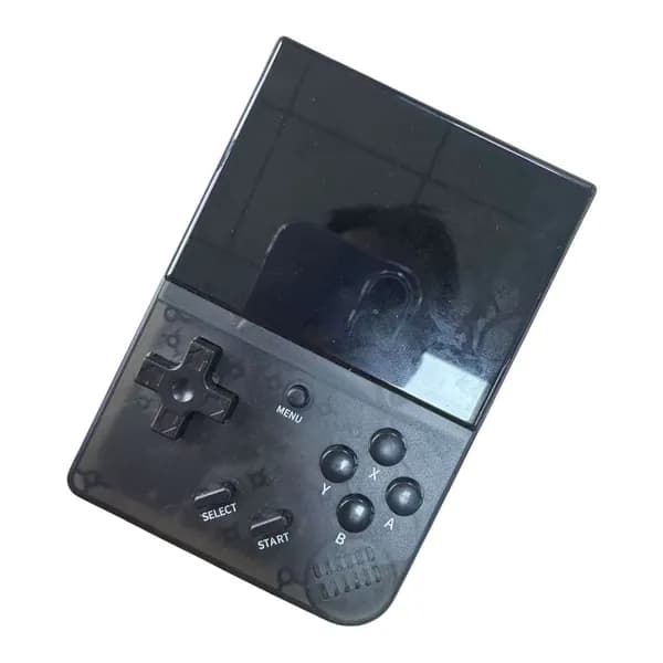 Эргономичная игровая консоль 64G, плавный геймплей, батарея 2000mAh, 8000+ игр, Черный