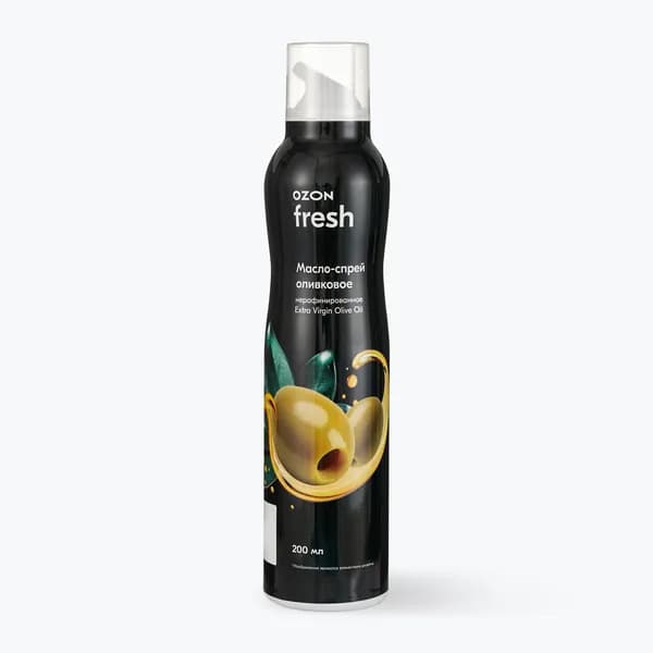 Масло-спрей оливковое Extra Virgin 200 мл, Ozon fresh