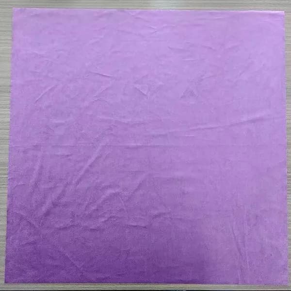 Фиолетовая бархатная скатерть62x62cm
