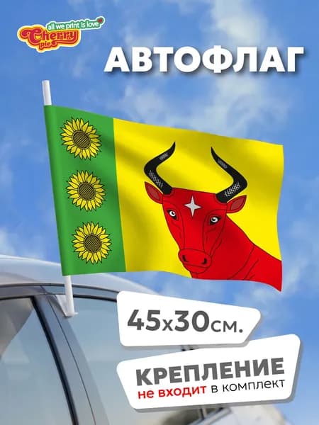 Флаг 45x30 Крутое (Краснодарский край)