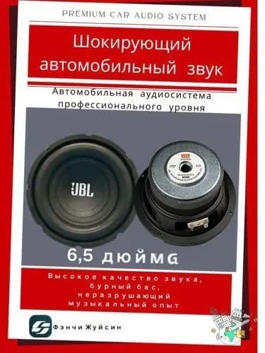 Сабвуфер автомобильный, 16.5 см (6.5 дюйм.)
