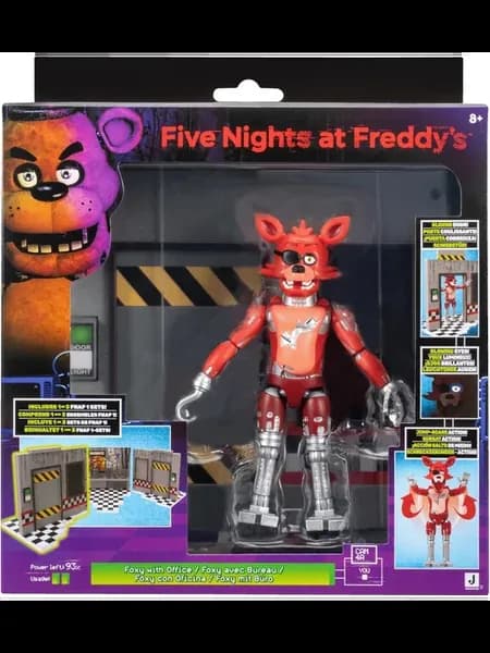 фнаф фигурка Фокси набор с офисом FNaF аниматроник