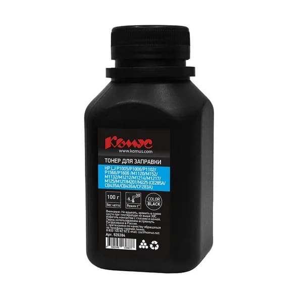 Комус Тонер, совместимый, Черный (black), 1 шт