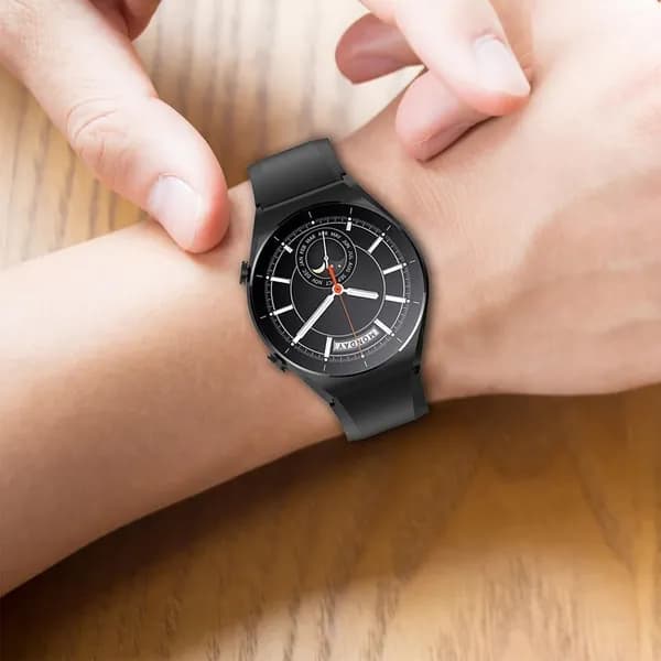 Силиконовый ремешок для часов Xiaomi Watch S1, 22 мм, чёрный