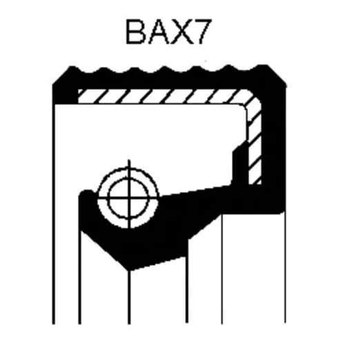 Сальник MAN, MB, Iveco
