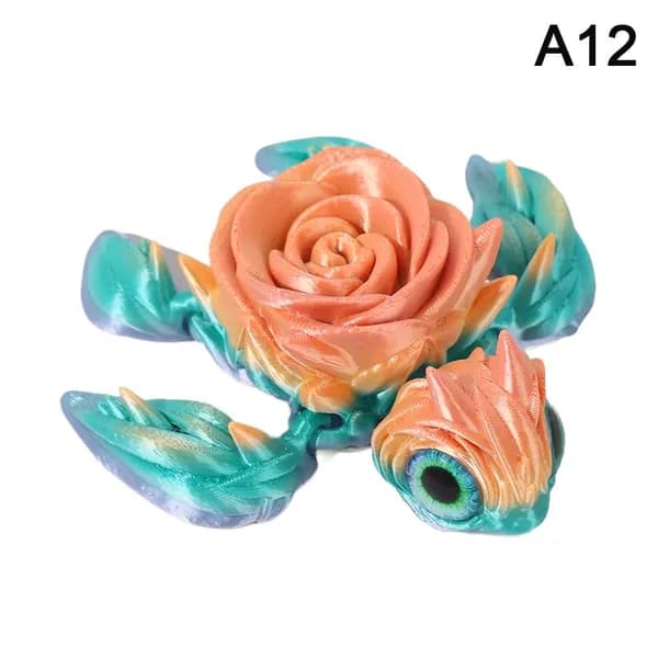 3D печать Роза черепаха