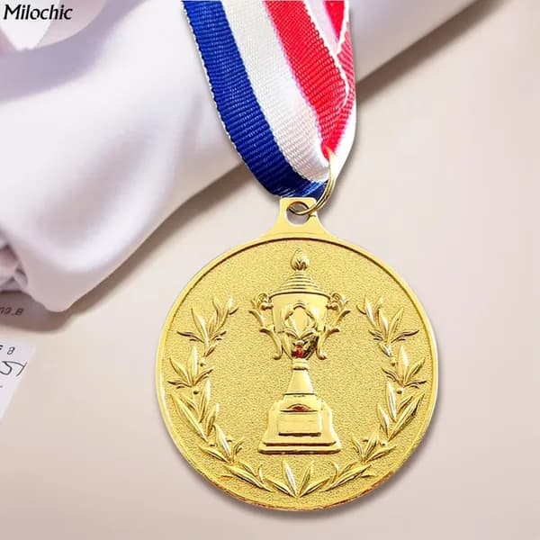 Конкурсная медаль размером 5,2 см, красивый дизайн, высококачественный материал, памятное значение