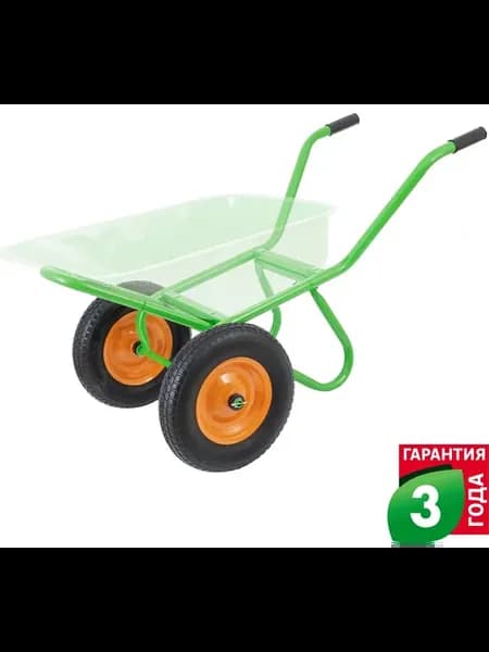 Рама для садовой тачки с двумя колёсами до 320 кг сталь