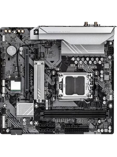 Материнская плата Gigabyte B650M GAMING WIFI6E Socket AM5 AMD B650 2xDDR5 mATX AC 97 8ch(7.1) 2.5Gg RAID+VGA+HDMI