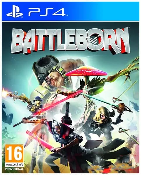 Видеоигра Battleborn. Версия на диске. Русские субтитры на ps4/ps5