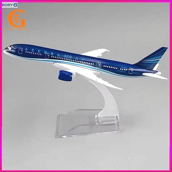 Металлическая Модель Самолета Боинг 787, Азербайджанские Авиалинии B787