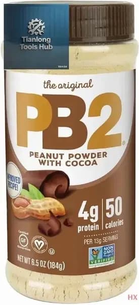 PB2 Сухая арахисовая паста с какао 184 г низкокалорийная альтернатива