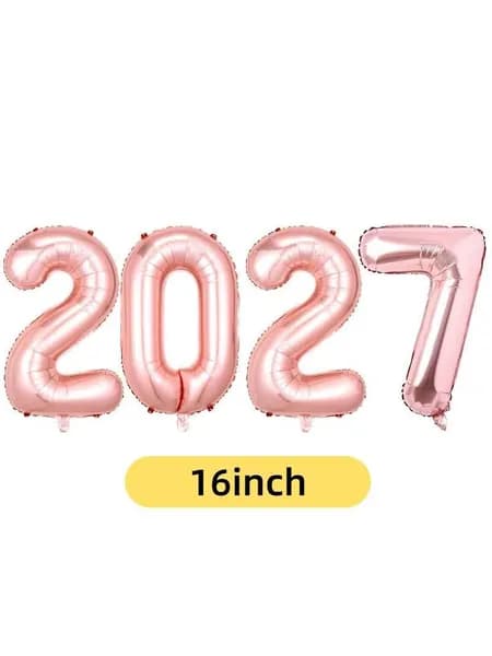 2027 цифровой воздушный шар (без короны)